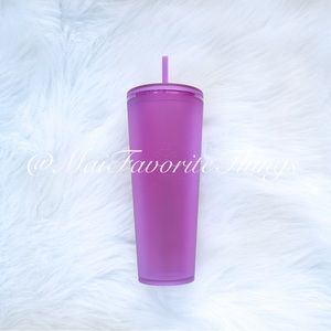 Venti Soft Touch Purple Starbucks Tumbler
